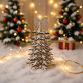 Filigraner Holz-Weihnachtsbaum „Winterwunderland“
